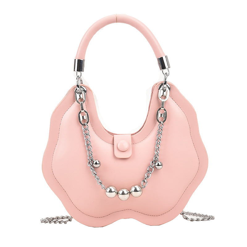 Wholesale PU Solid Color Cloud Bag